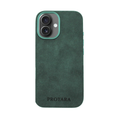PROTARA Alcantara iPhone 17 cover - Ekspeditionsgrøn