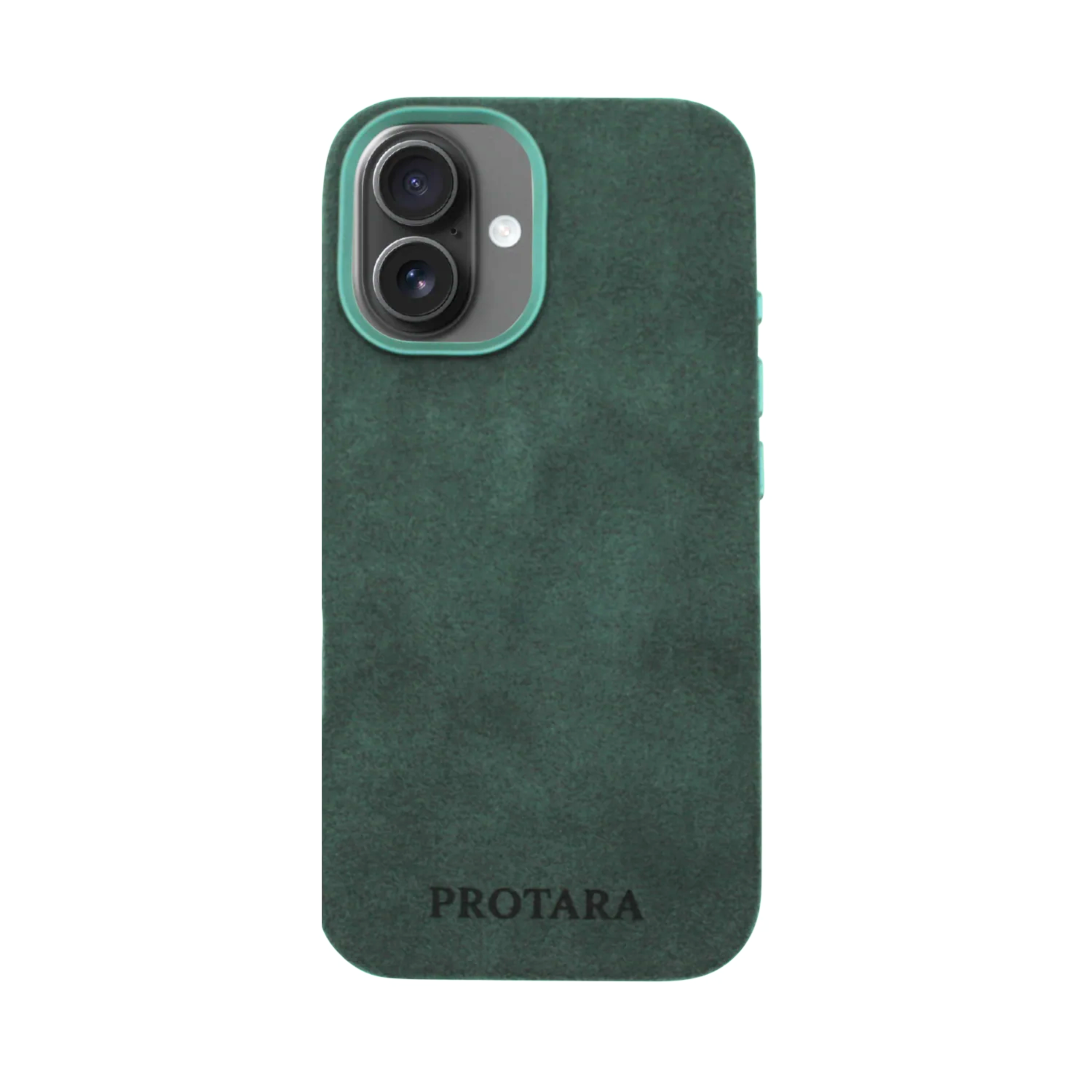 PROTARA Alcantara iPhone 17 cover - Ekspeditionsgrøn