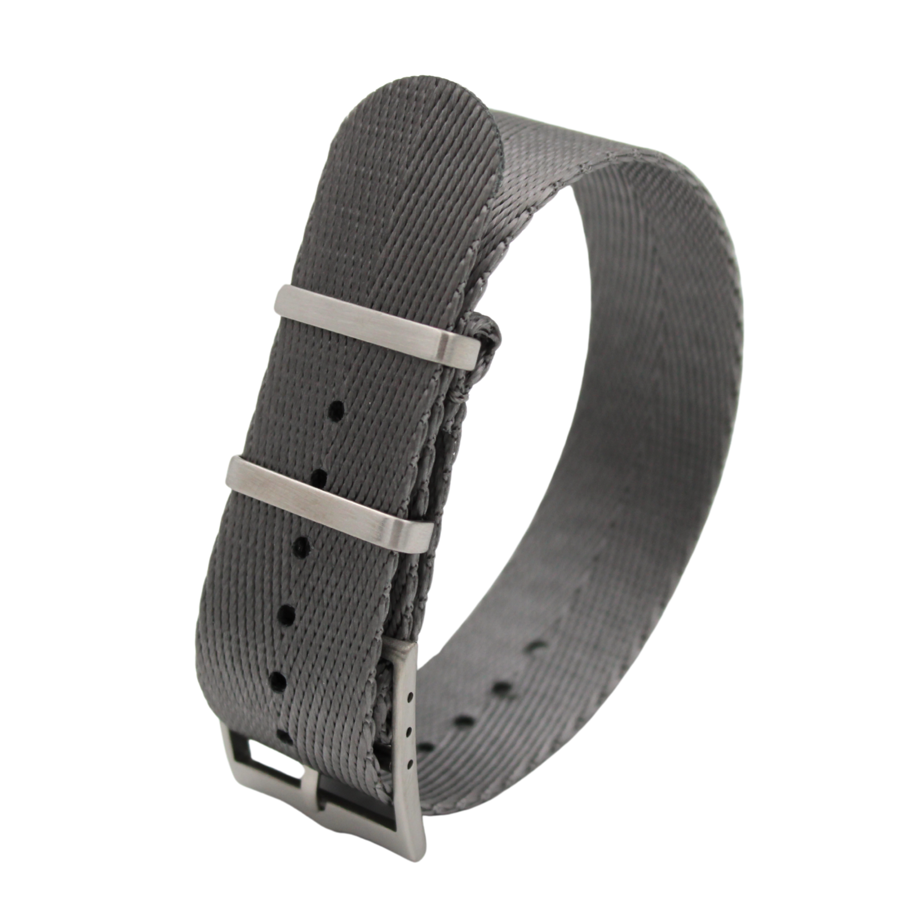 Natoreim fiskebeinmønster  - Grå