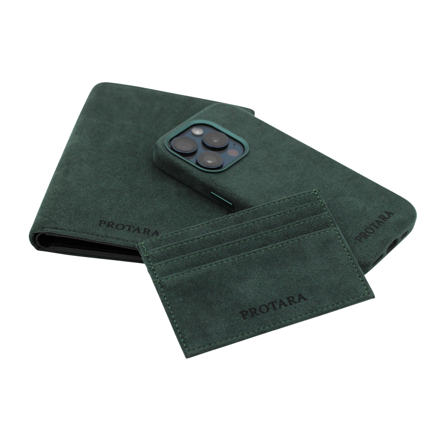 PROTARA Alcantara Passholder - Expedition Green