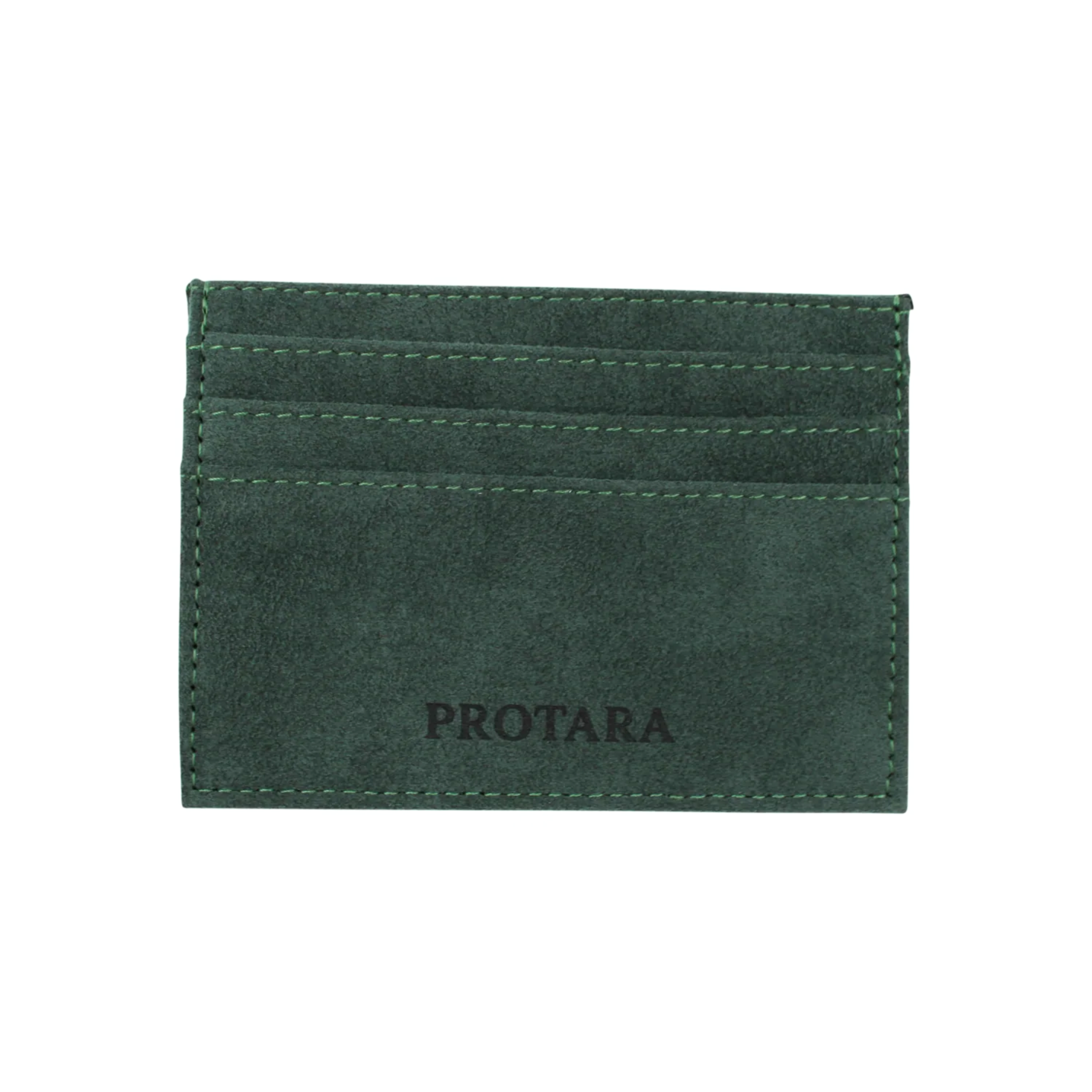 PROTARA Alcantara Kortholder - Ekspeditionsgrøn
