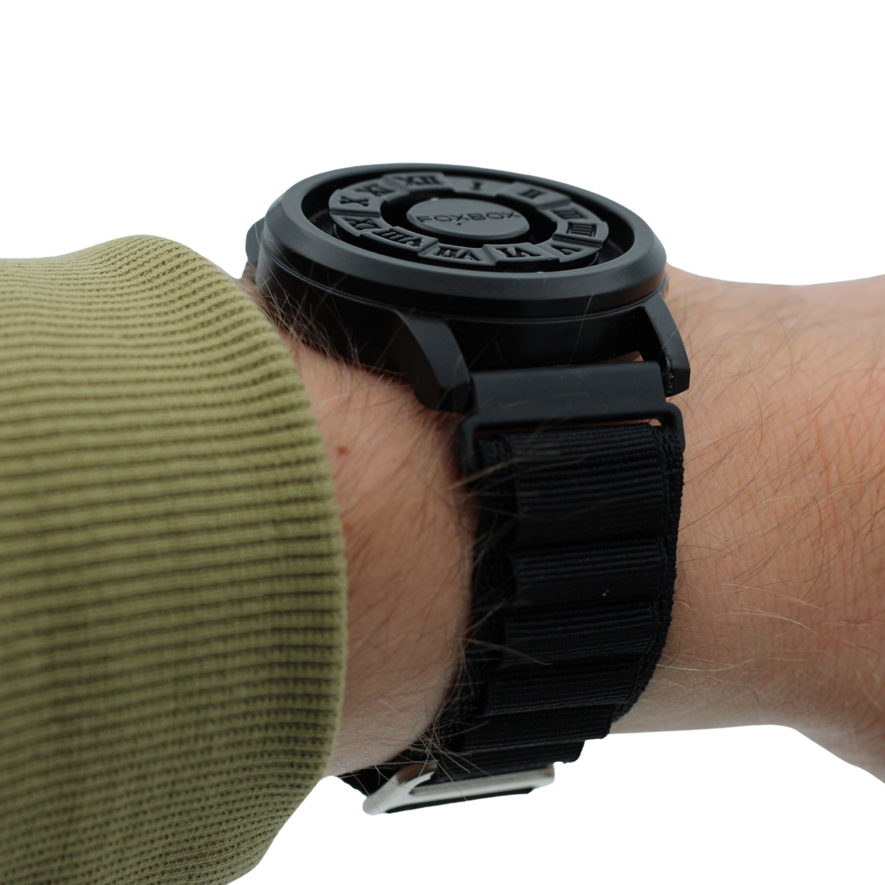 Alpine loop sort til almindeligt ur