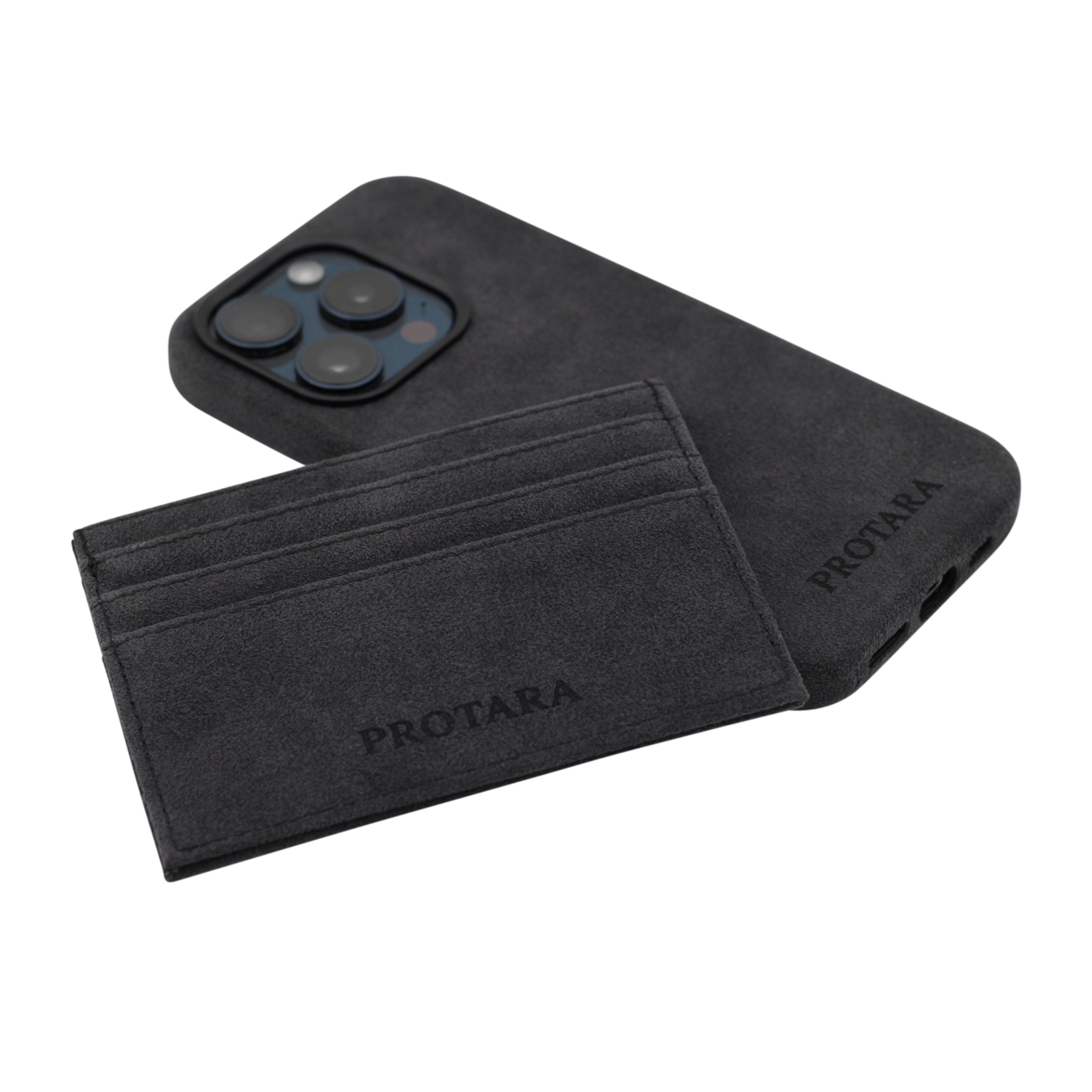 PROTARA Alcantara Kortholder - Midnight Jet Black