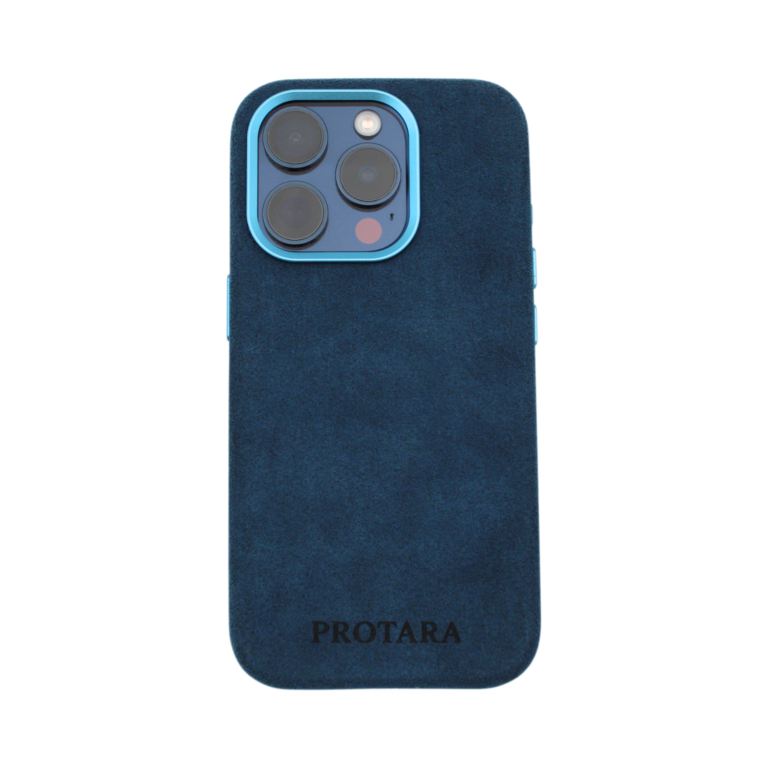 PROTARA Alcantara iPhone 15 Pro Max deksel - Ocean Voyage Blue