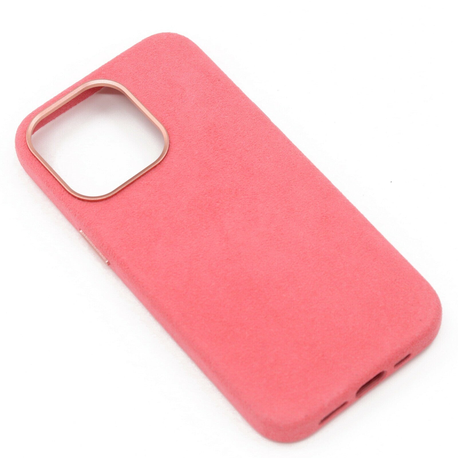iPhone 13 pro Alcantara Magsafe deksel Rosa