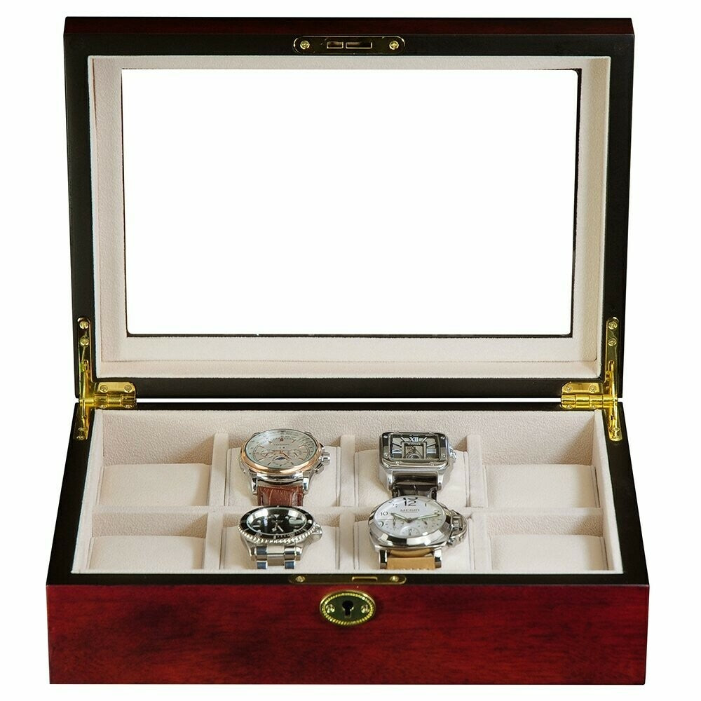 Træurkasse til 8 ure