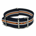 NATO-rem 19MM blå/hvid/orange