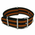 NATO-rem 20MM Sort/rød/orange