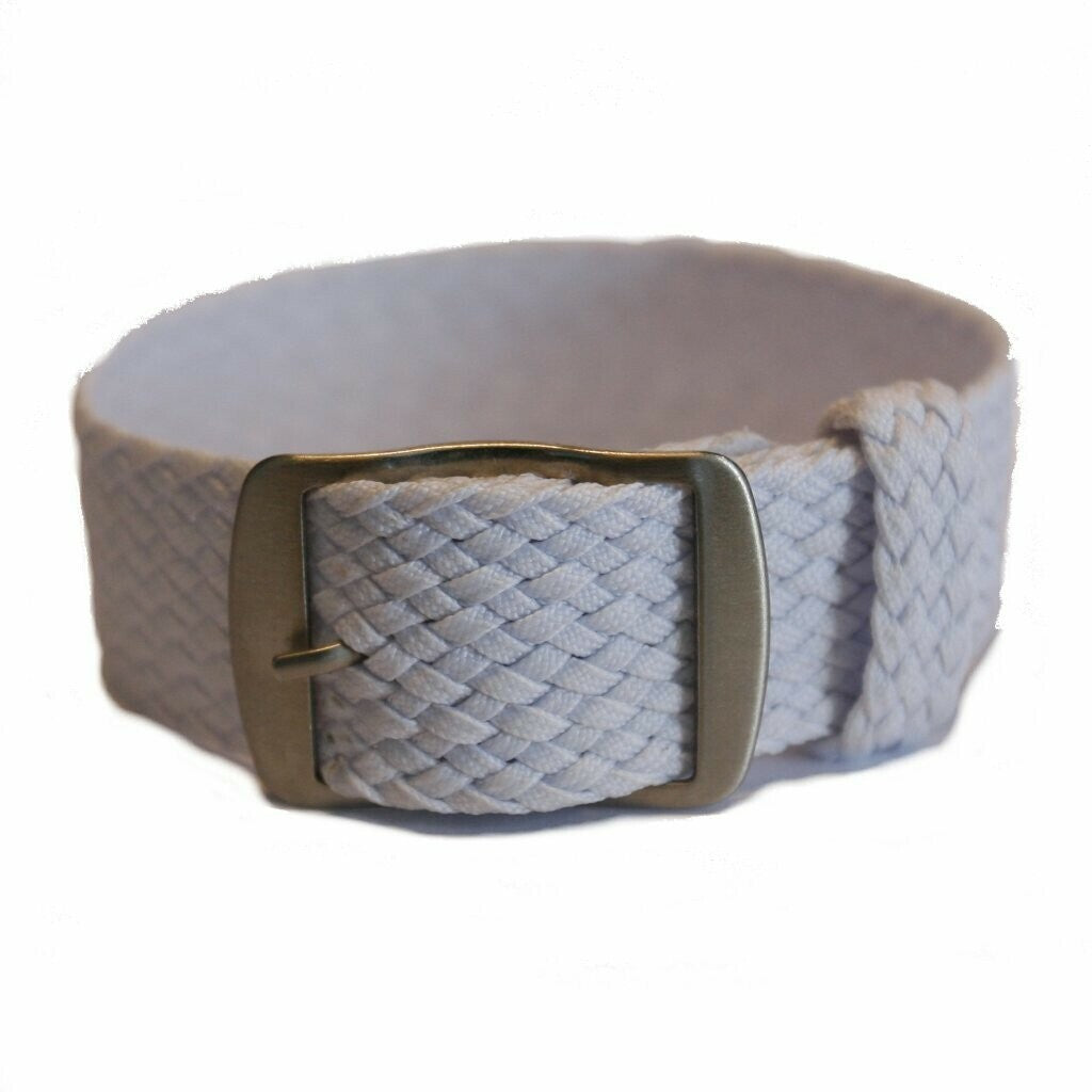 Perlon-rem 18MM hvid