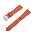 Saffiano læderrem orange