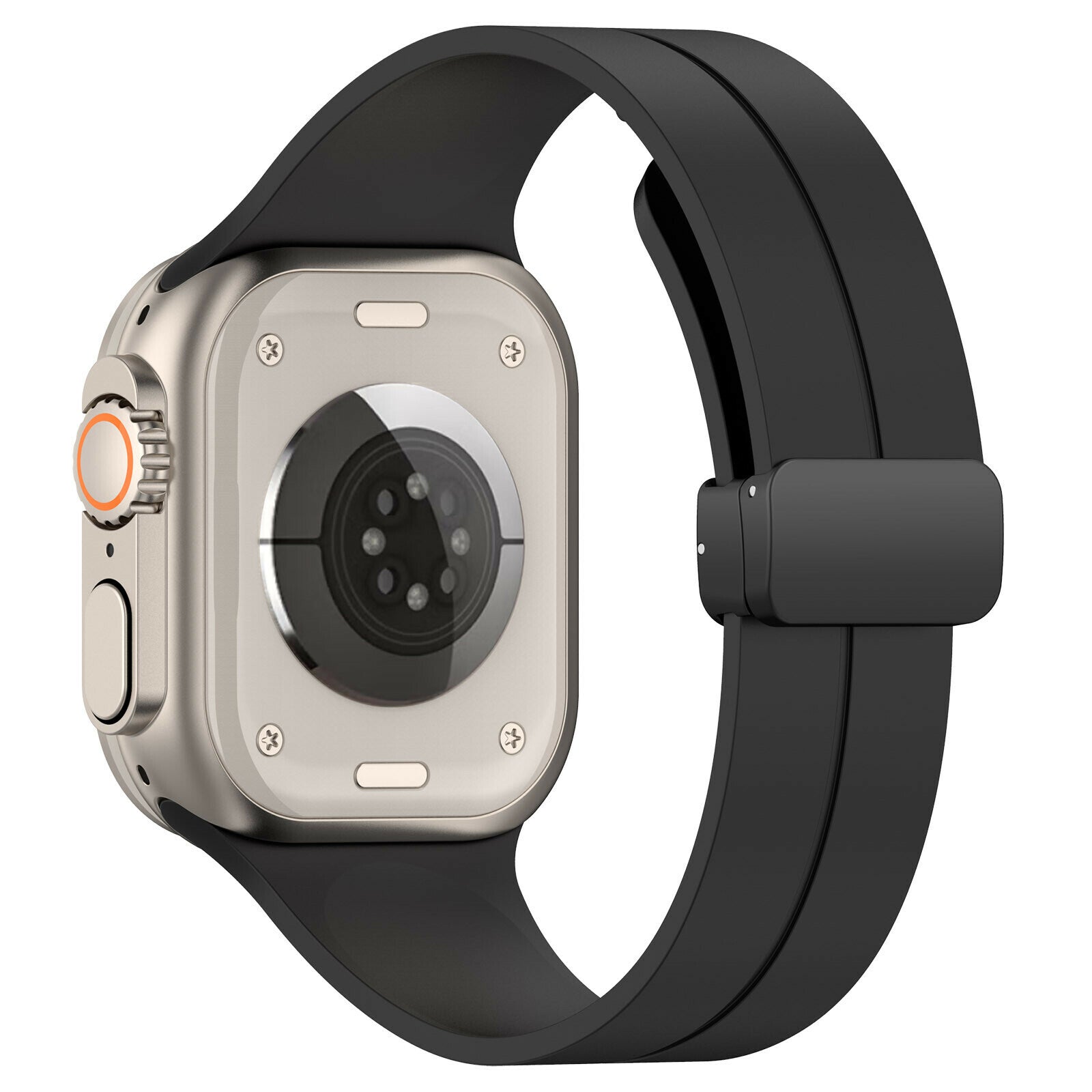 Gummirem til Apple Watch Sort 38/40/41mm Sort