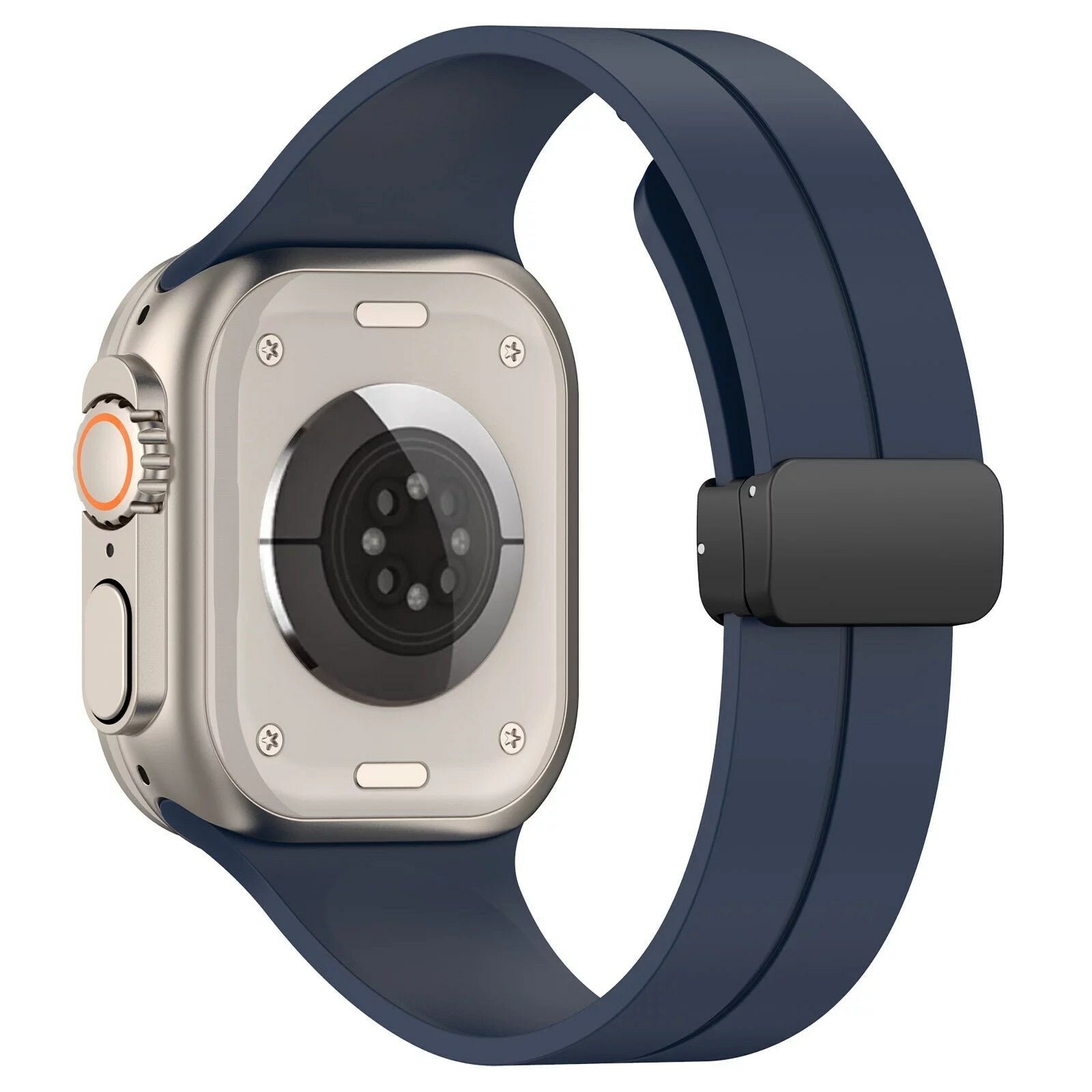 Gummirem til Apple Watch Sort 38/40/41mm Mørkeblå
