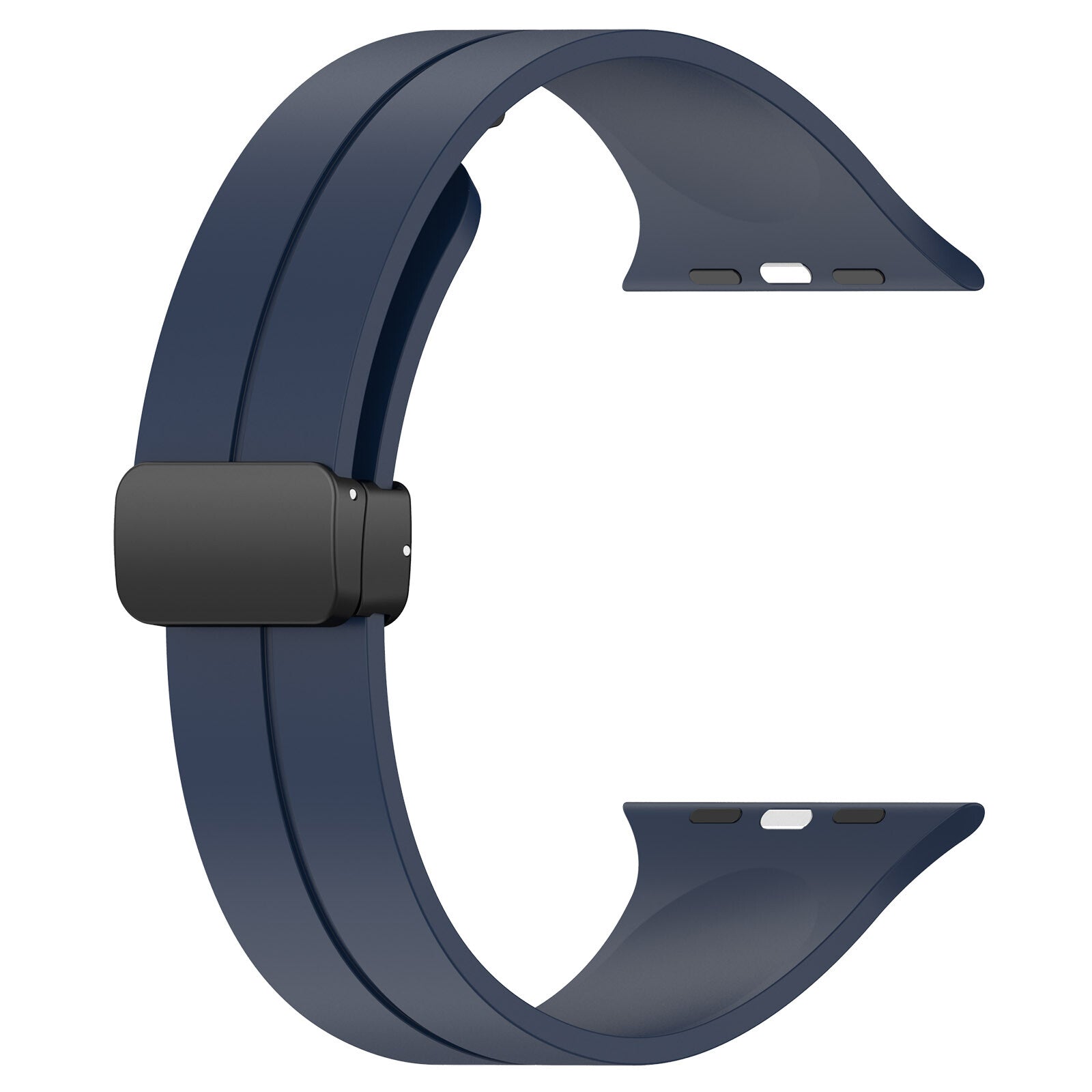 Gummirem til Apple Watch Sort 38/40/41mm Mørkeblå