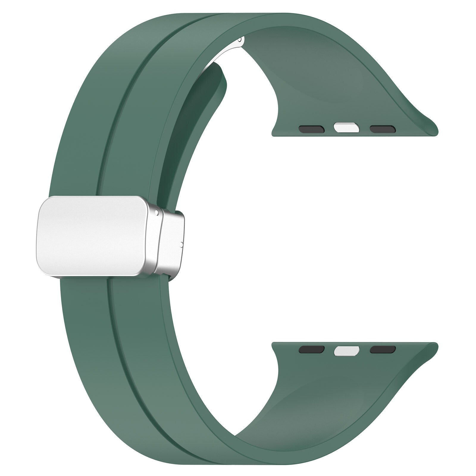 Gummirem til Apple Watch Steel 38/40/41mm Grøn