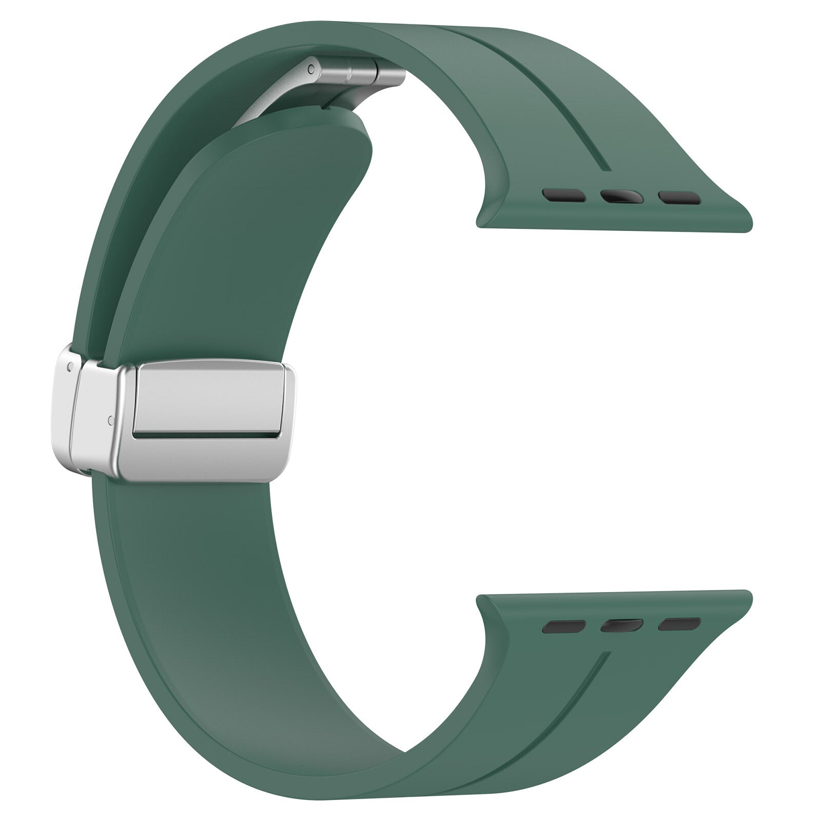 Gummirem til Apple Watch Steel 38/40/41mm Grøn