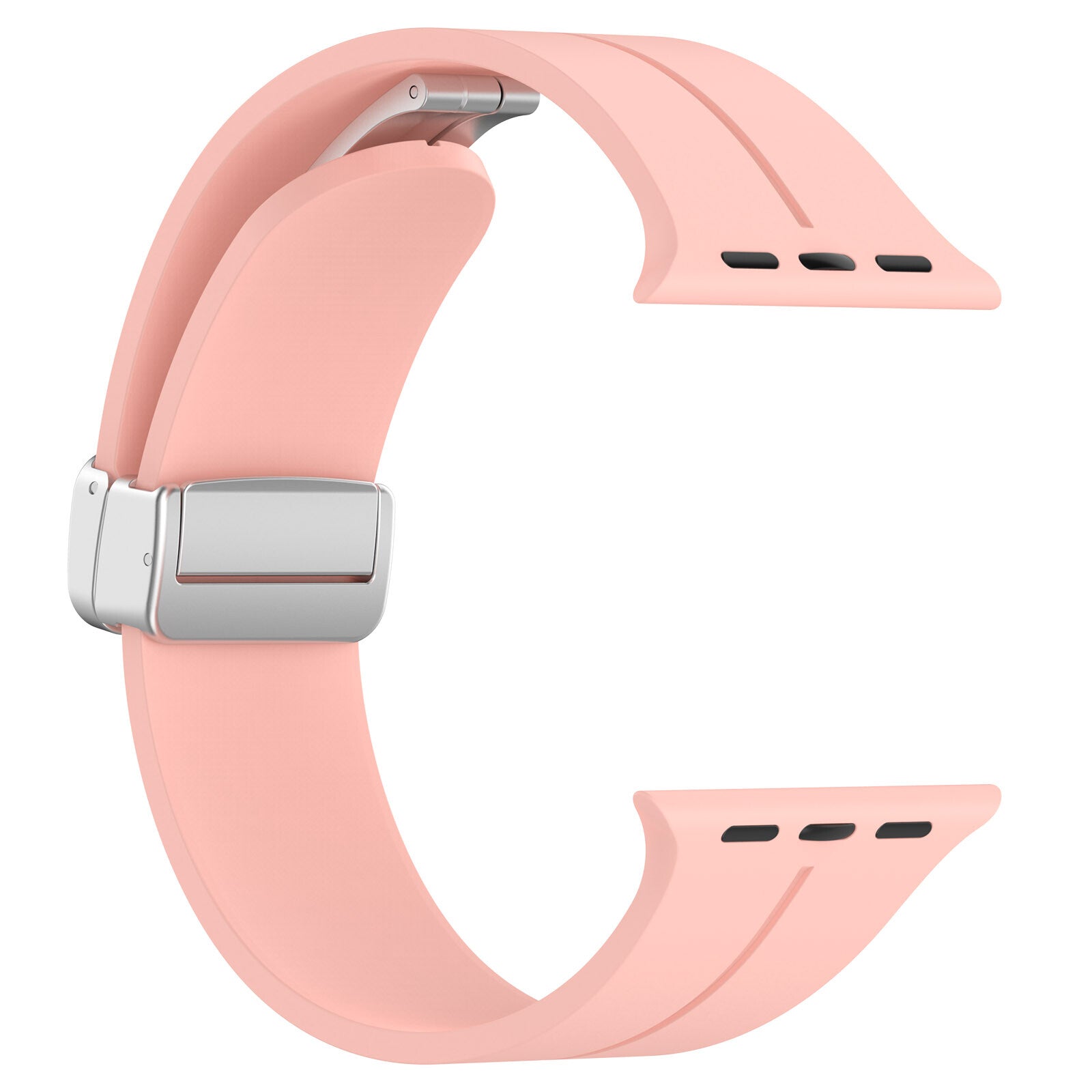 Gummirem til Apple Watch Steel 42/44/49mm Pink