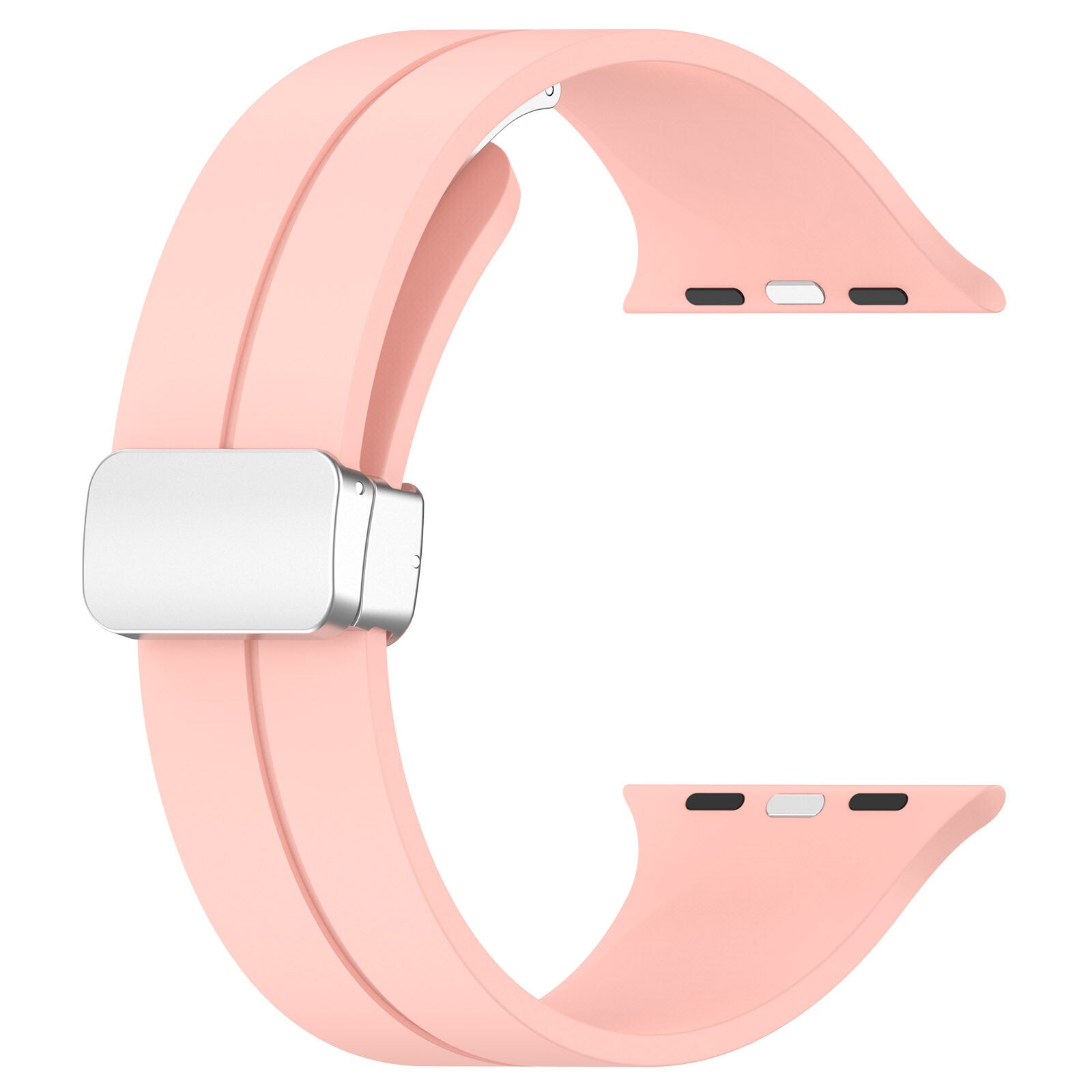 Gummirem til Apple Watch Steel 42/44/49mm Pink