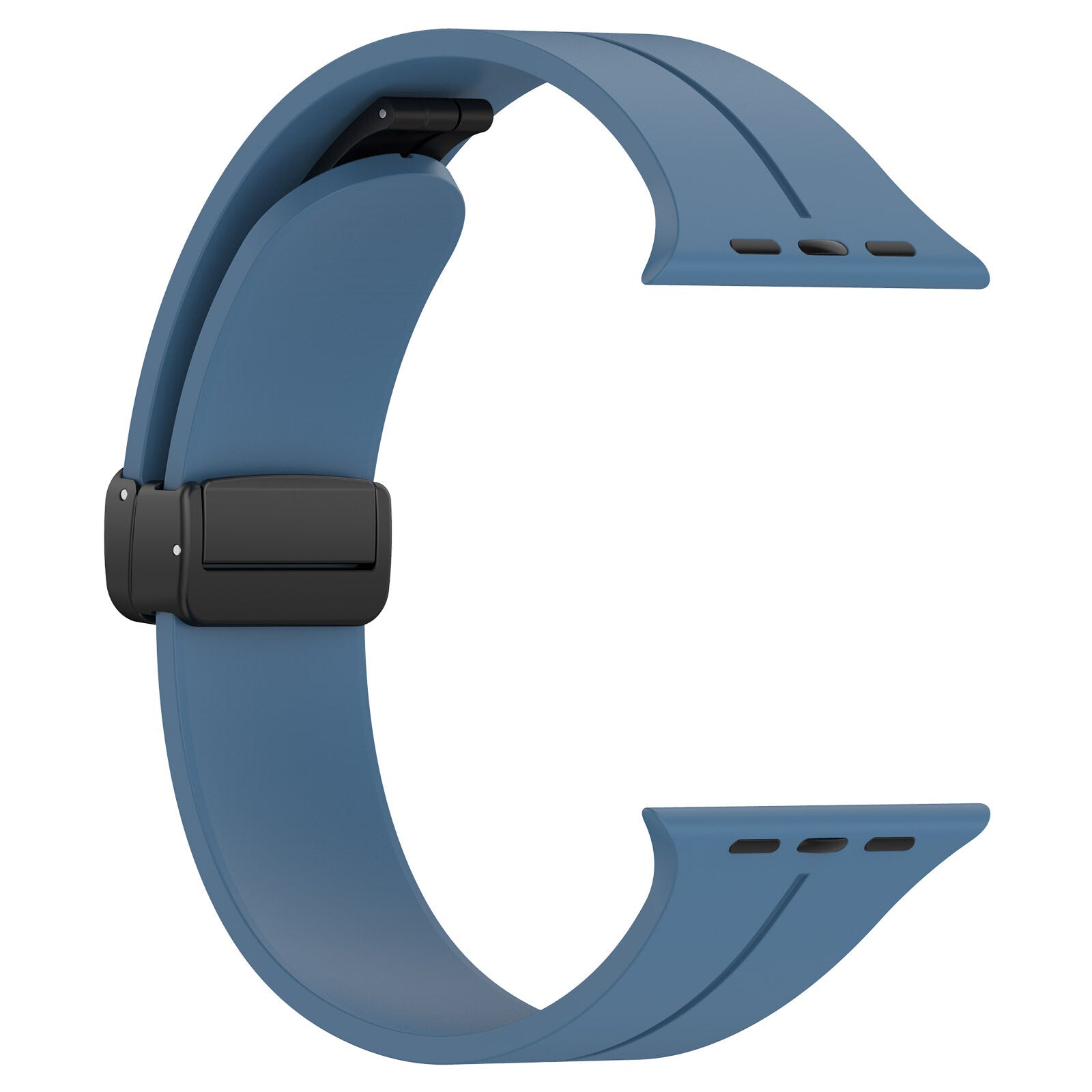 Gummirem til Apple Watch Sort Blå