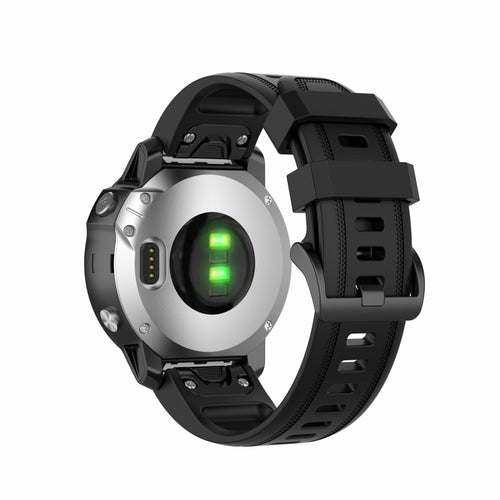 Garmin Quickfit 20mm gummirem sort