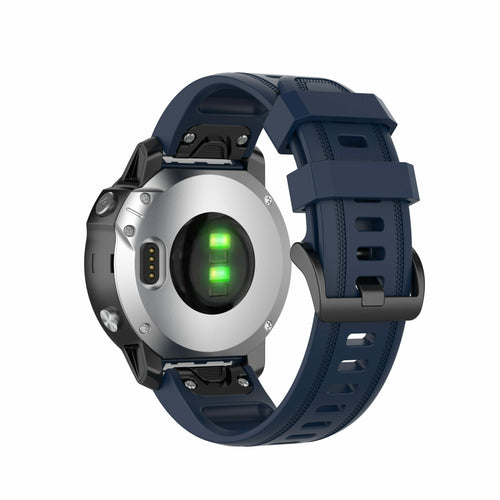 Garmin Quickfit 20mm gummirem mørkeblå