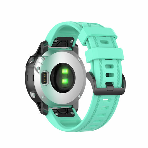 Garmin Quickfit 20mm gummirem lysegrøn
