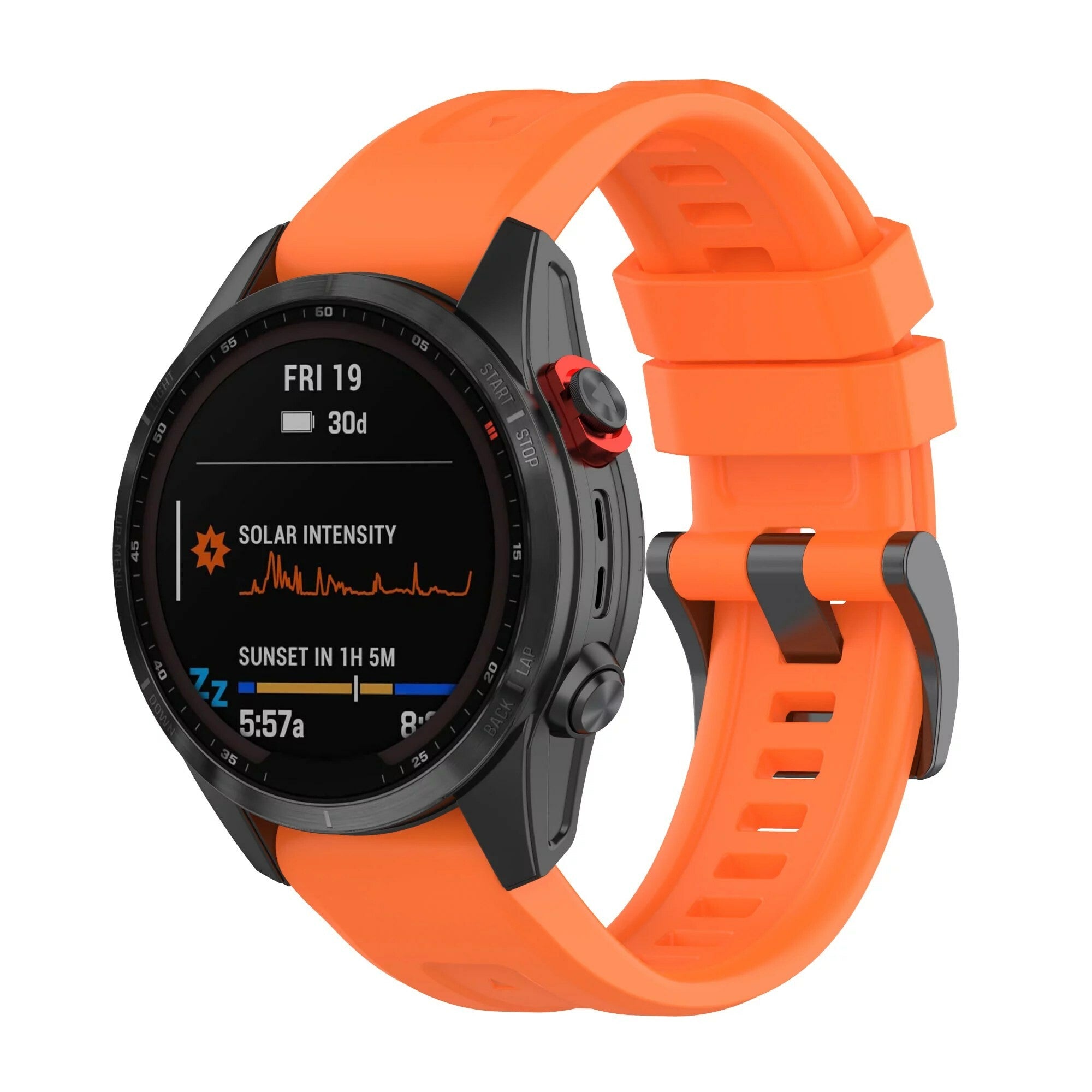 Garmin Quickfit urrem gummi orange