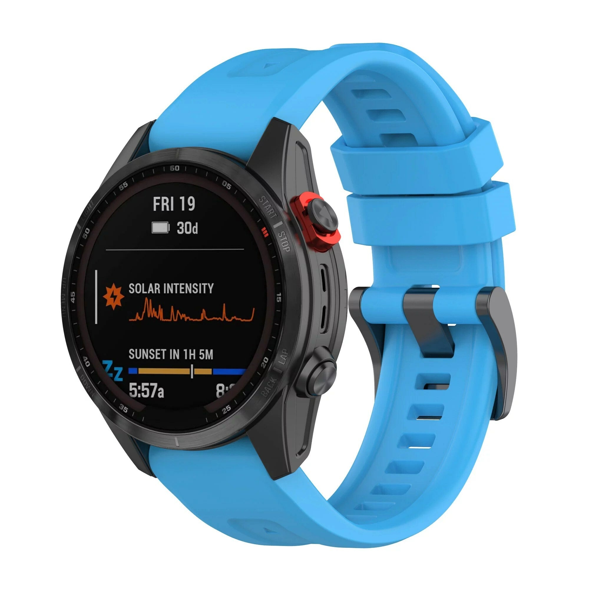 Garmin Quickfit Urrem Gummi Blå