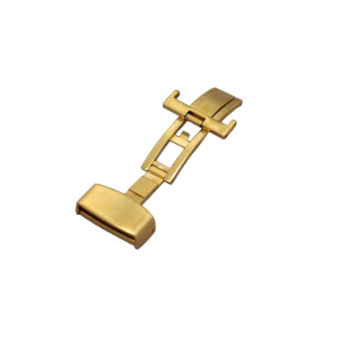 Sommerfuglespænde i guld til urremme (16-26MM)