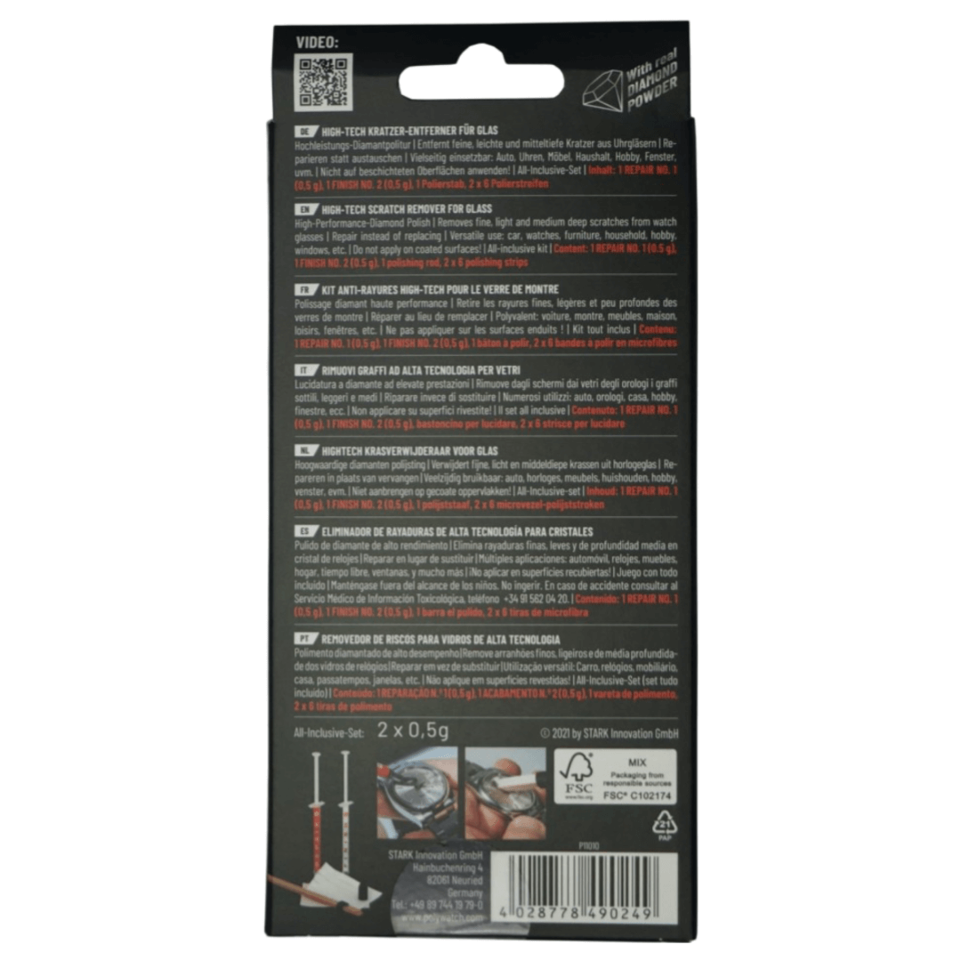 Glaspolering fra Polywatch