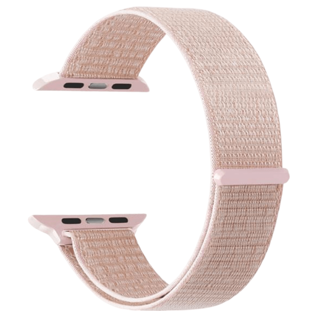 Rosaguld nylonrem til Apple Watch