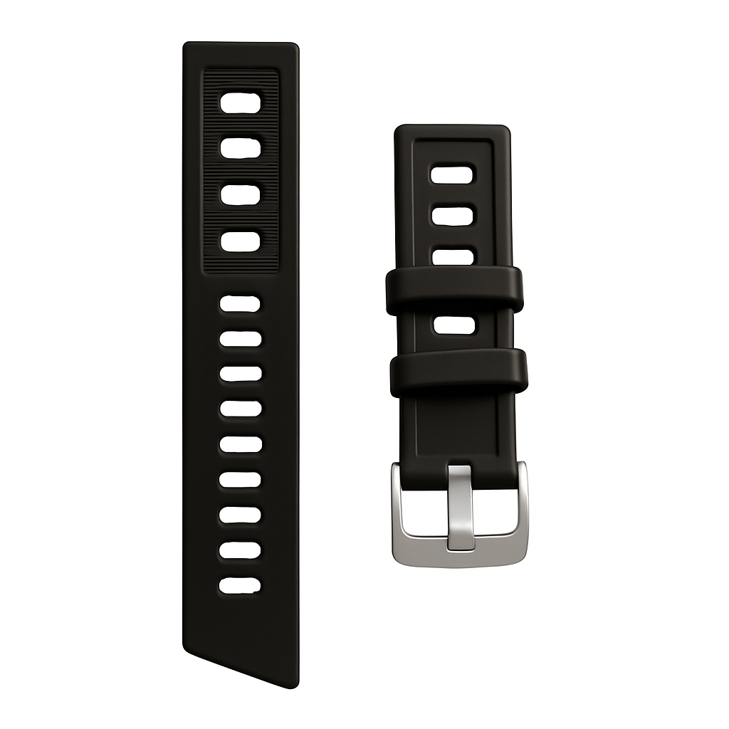 Dykker silikone rem - sort