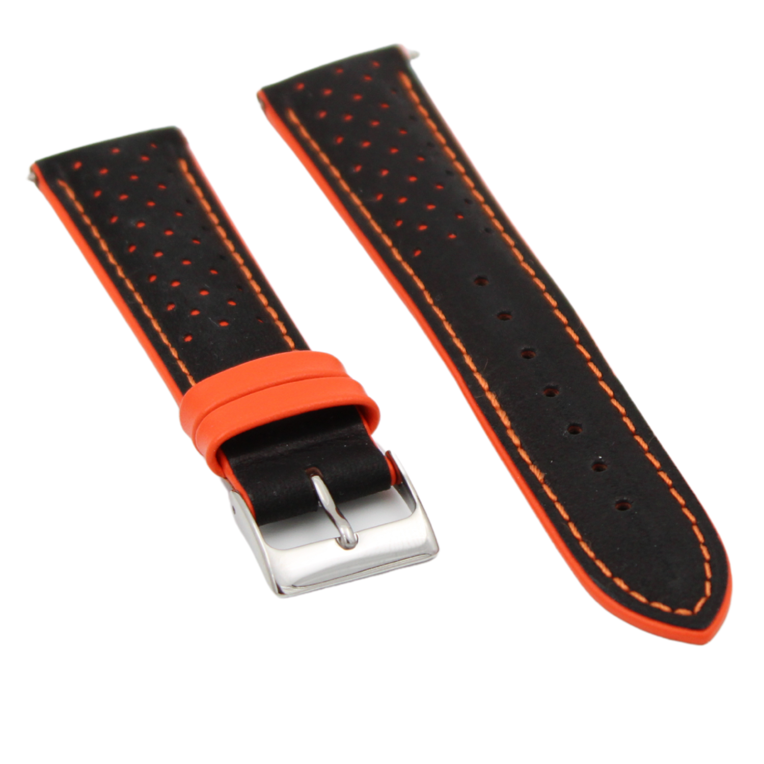 Sardegna orange læderrem