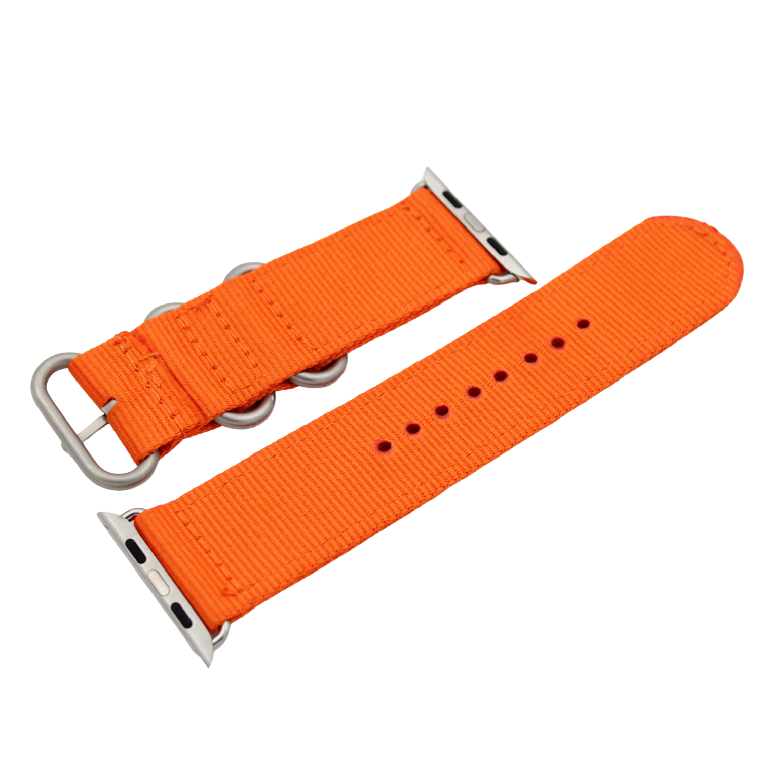 NATO-rem i orange til Apple Watch (42-45 mm)