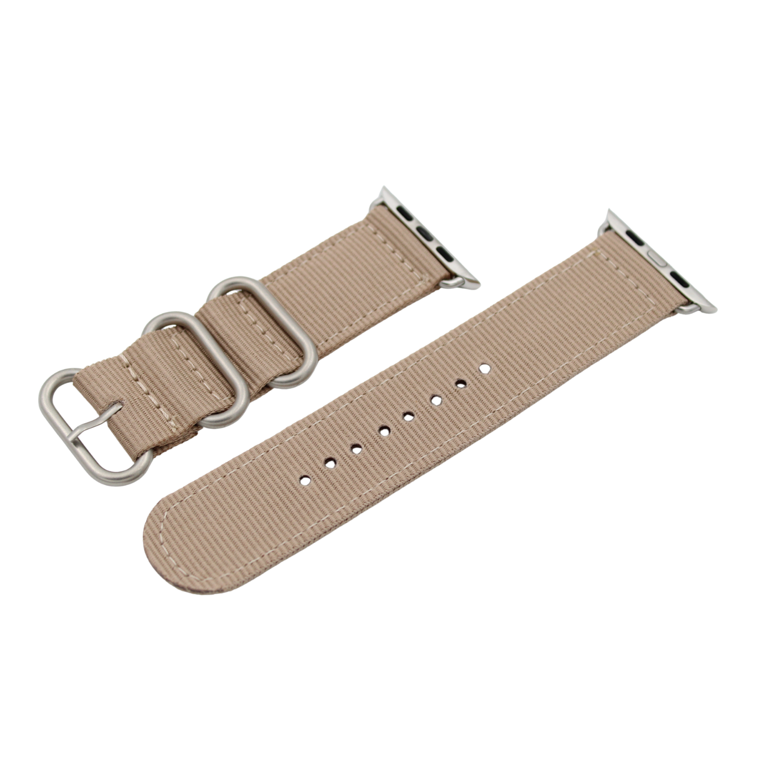 NATO-rem i beige til Apple Watch (42-45 mm)