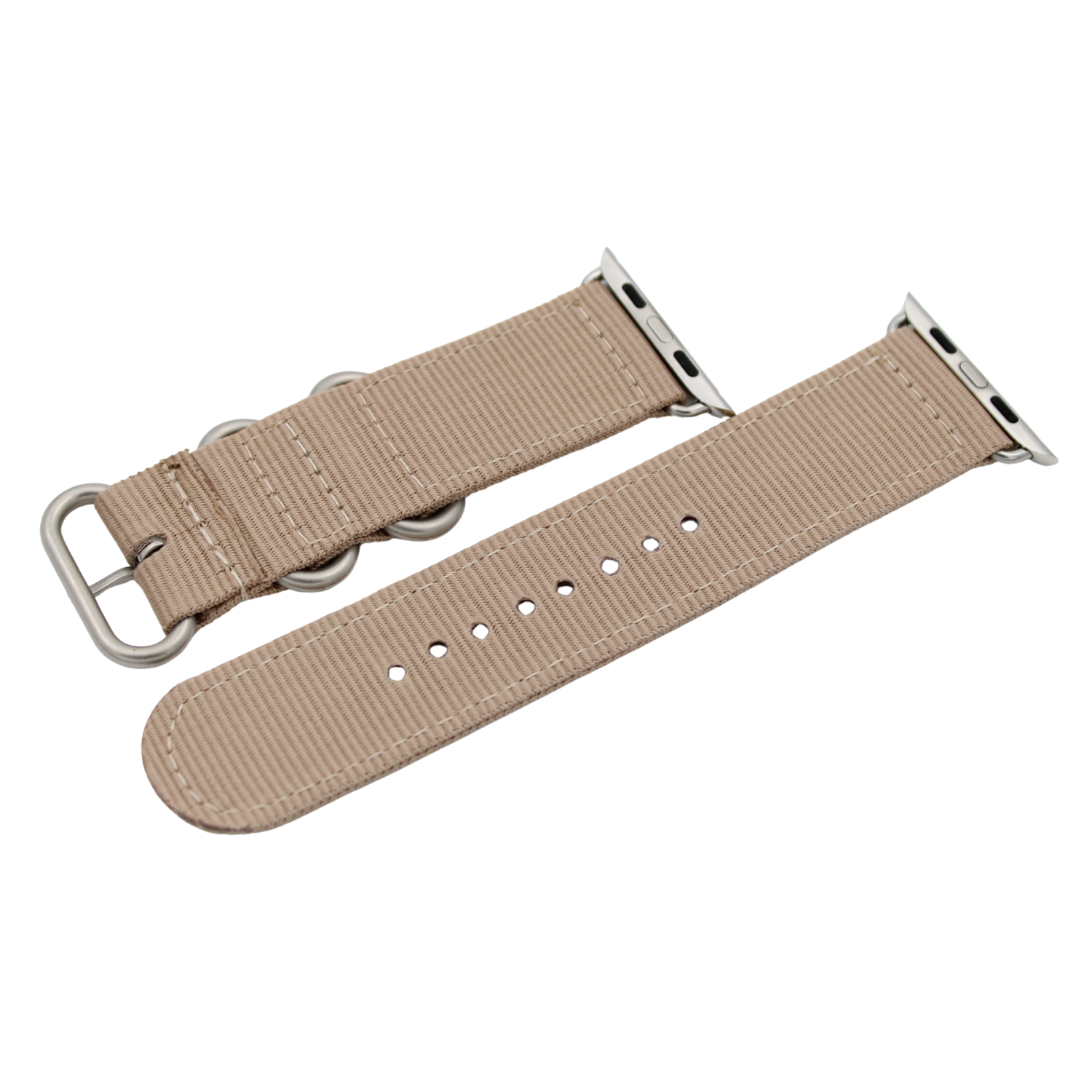 NATO-rem i beige til Apple Watch (42-45 mm)