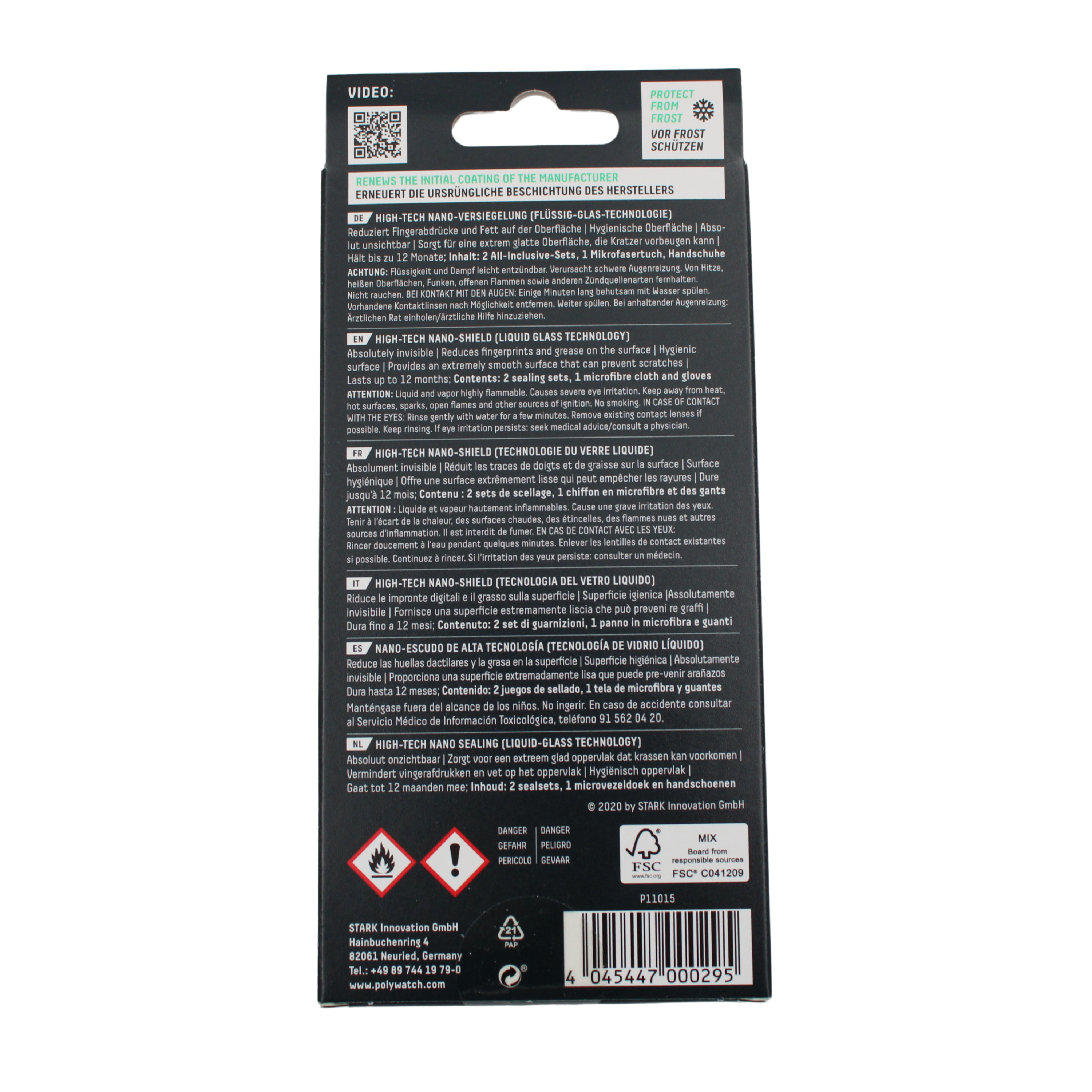 PolyWatch Watch Protector – Nano beskyttelse for klokker