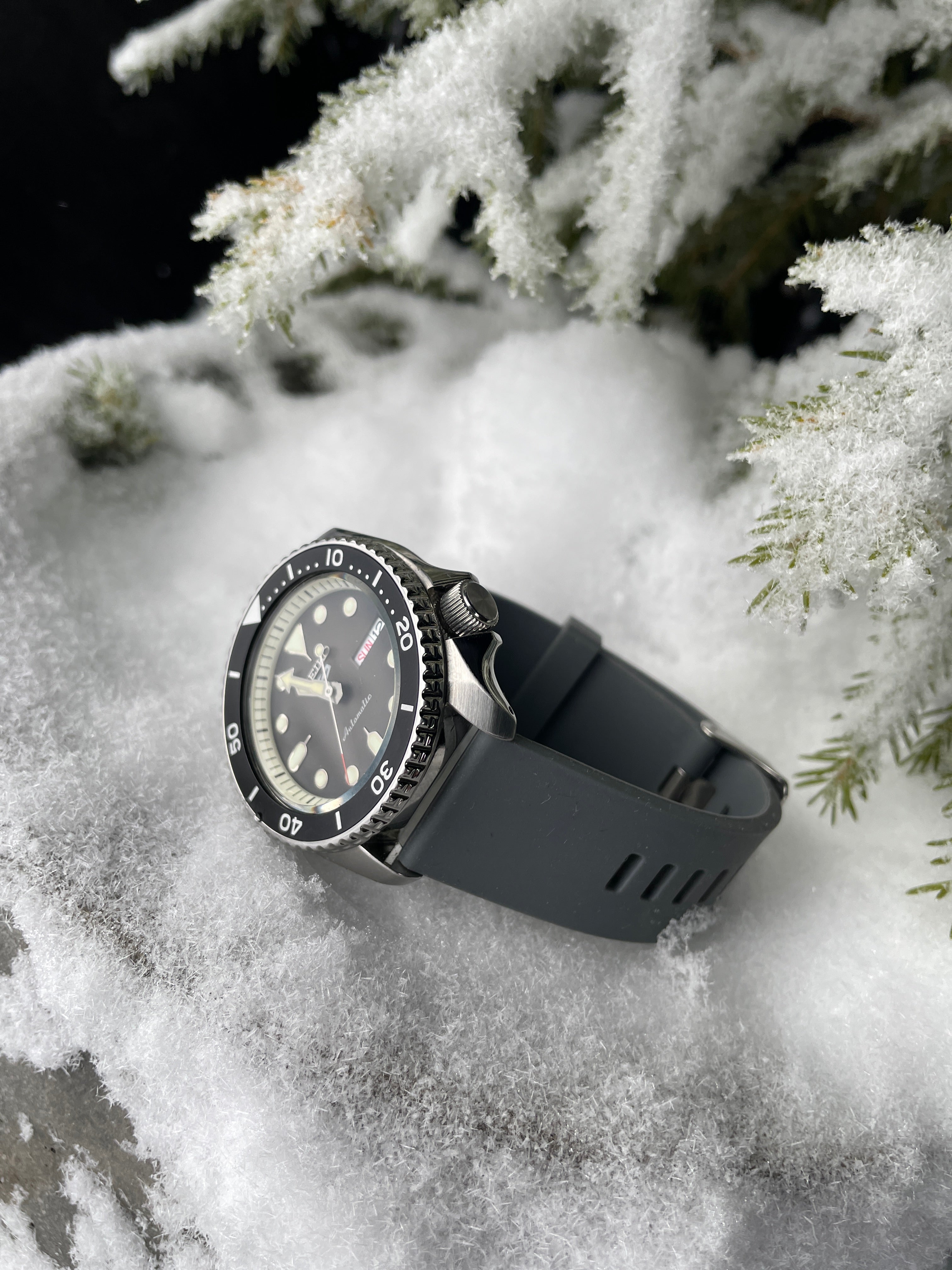 Urrem Grå Gummi 2-delt