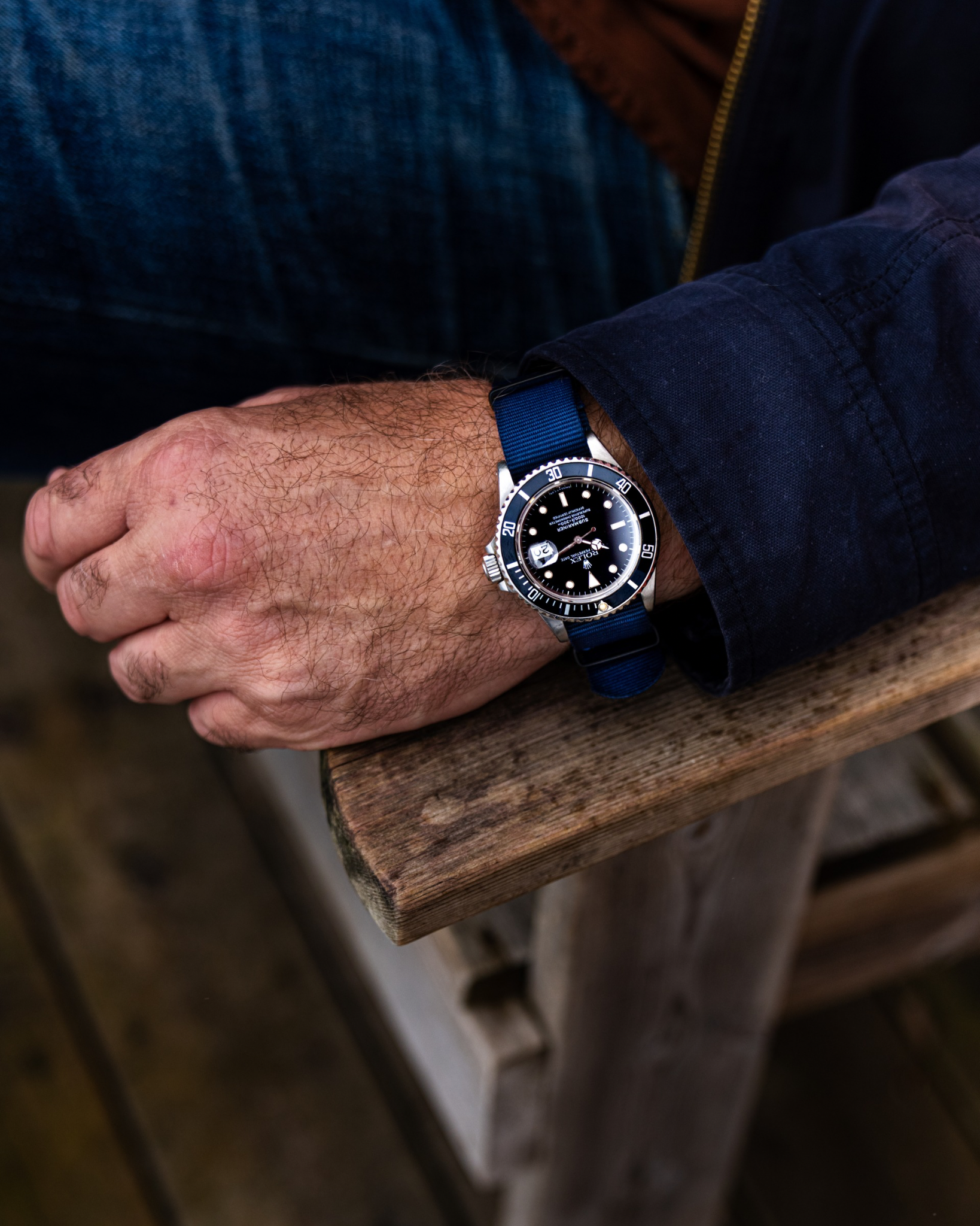 NATO-rem PVD mørkeblå