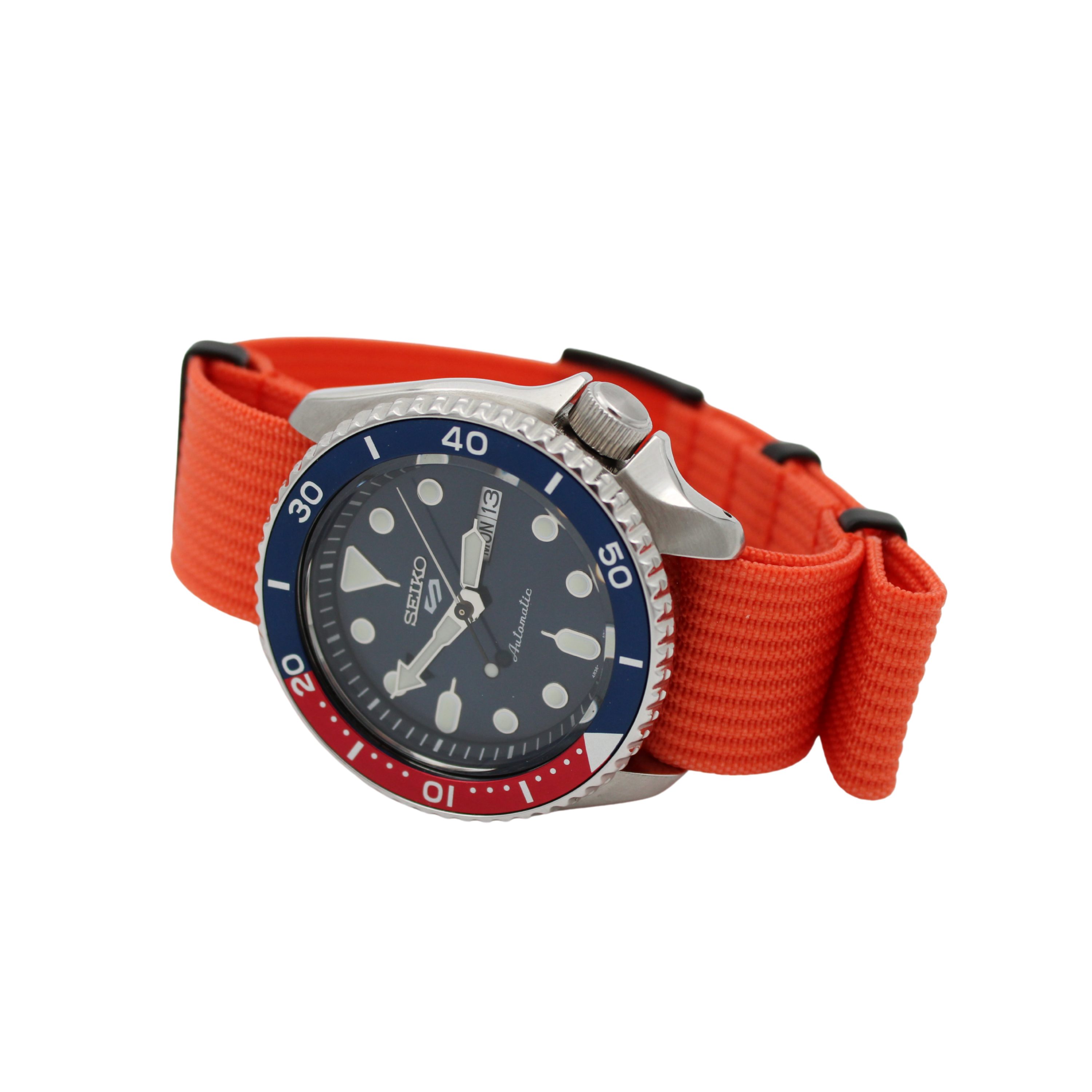 Ribbed Nato PVD - Orange - Signature Collection