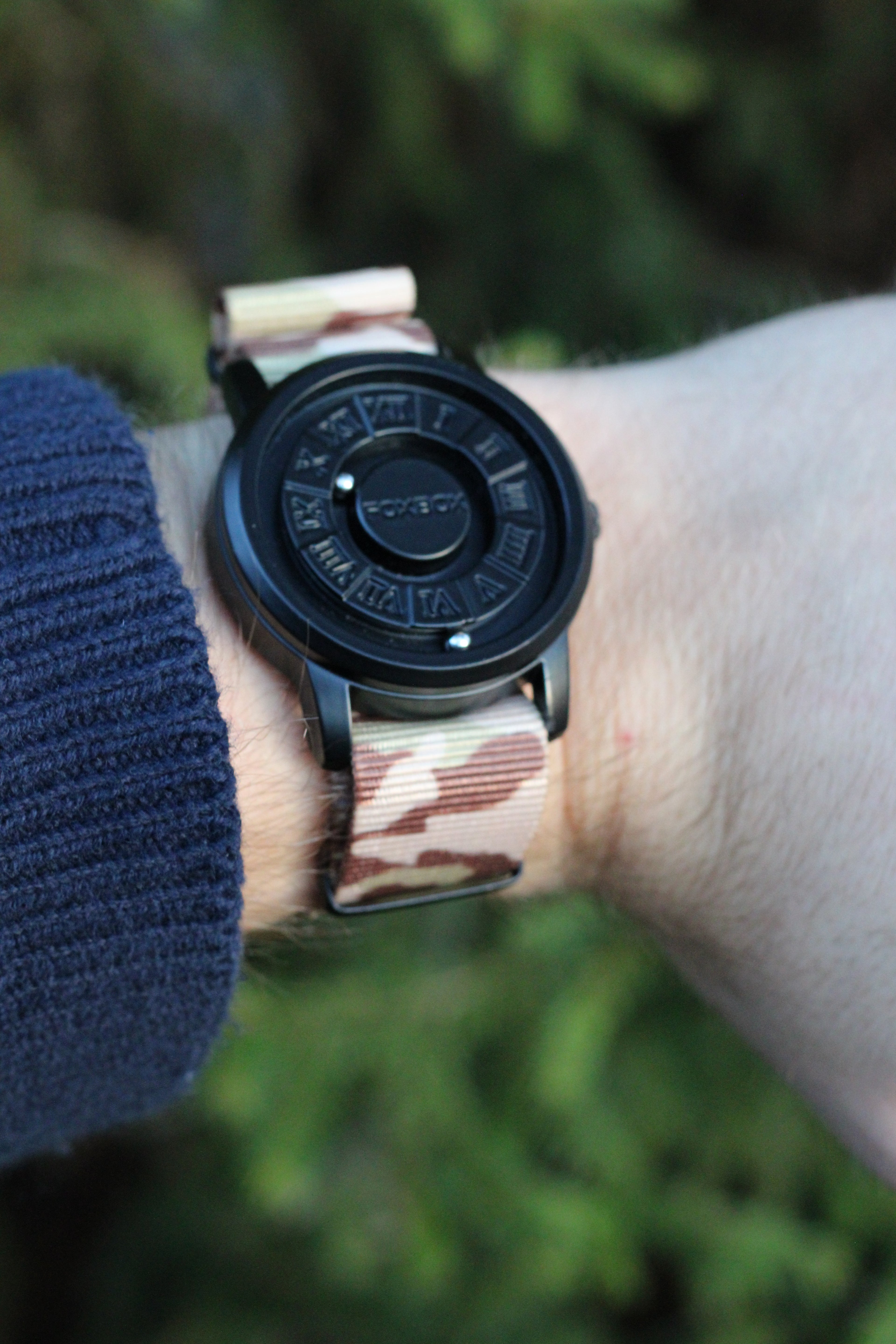 NATO-rem - Ørkencamouflage PVD-spænde