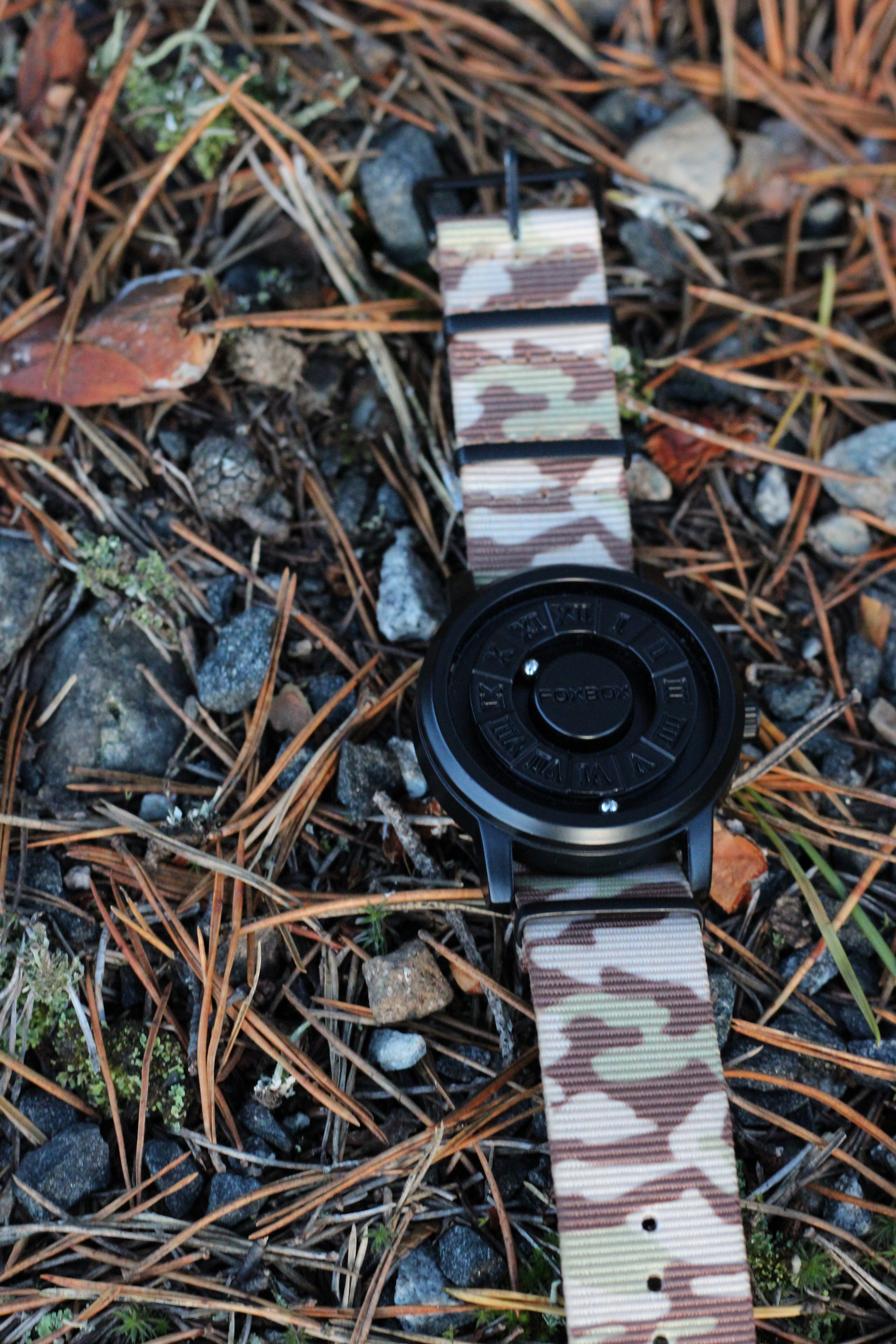 NATO-rem - Ørkencamouflage PVD-spænde