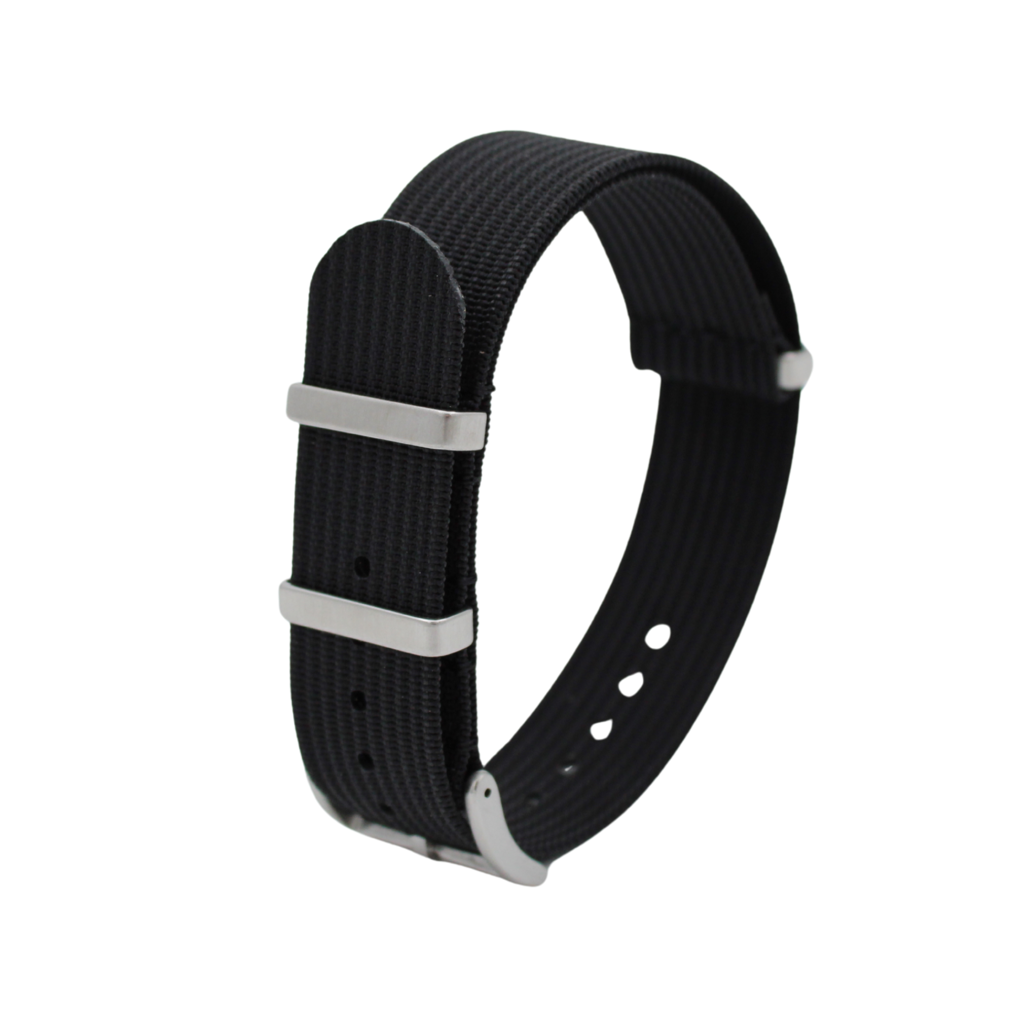 Ribbed Nato - Svart - Signature Collection