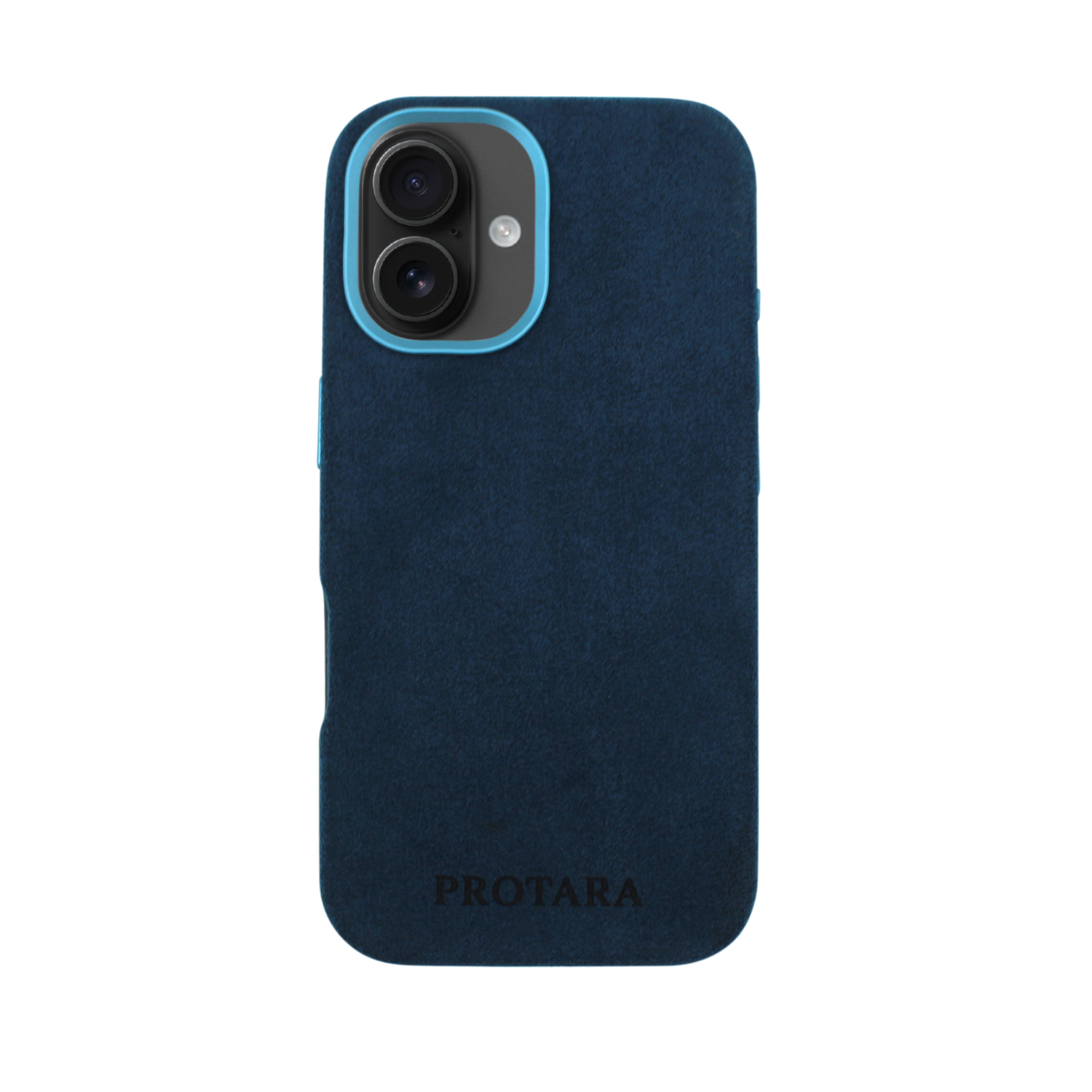 PROTARA Alcantara iPhone 17 deksel – Ocean Voyage Blue