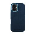 PROTARA Alcantara iPhone 16 cover - Ocean Voyage Blå