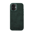 PROTARA Alcantara iPhone 16 cover - Ekspeditionsgrøn